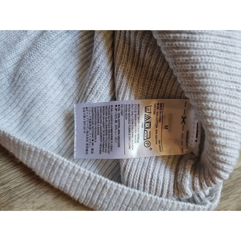 Banana Republic Tie Sleeve Crew Neck Sweater Size Medium - Picture 6 of 7